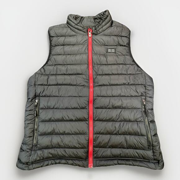 Black Other - NEBERON Men’s Heated Vest Black Red Zipper Battery Not Included Size XL